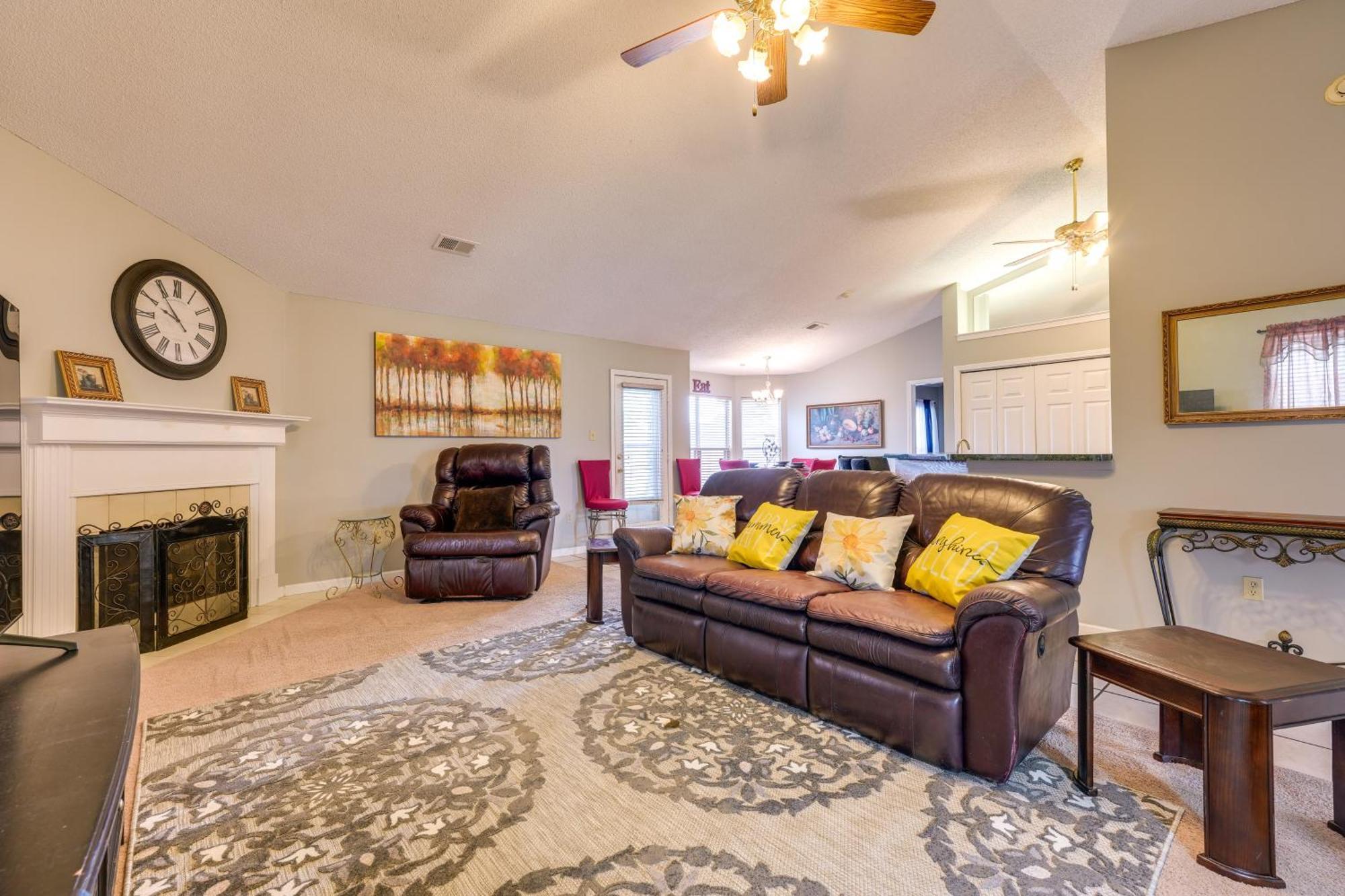 Horn Lake Home With Yard - 8 Mi To Graceland! Esterno foto